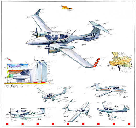 Edition Giclée Print, Flugzeug, fliegen, Flugplatz