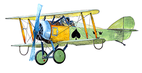 Gouache Flugzeug, Fliegen, 