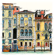 Gouachen Galerie Leslie G. Hunt